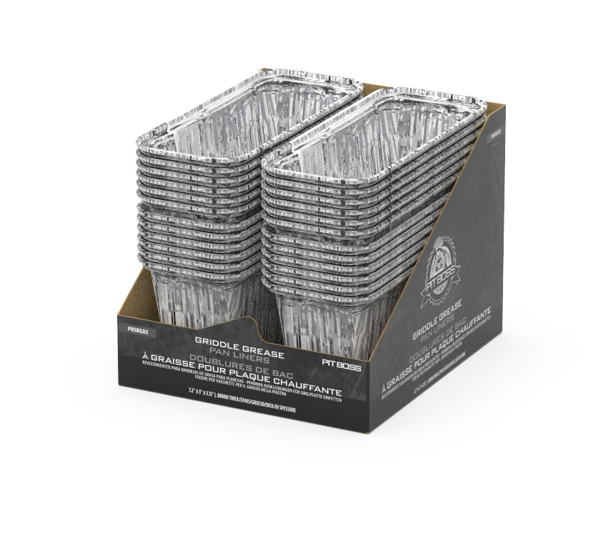 Pit Boss Fettwanneneinsätze - Ultimate Plancha 5 Burner (6Pack)